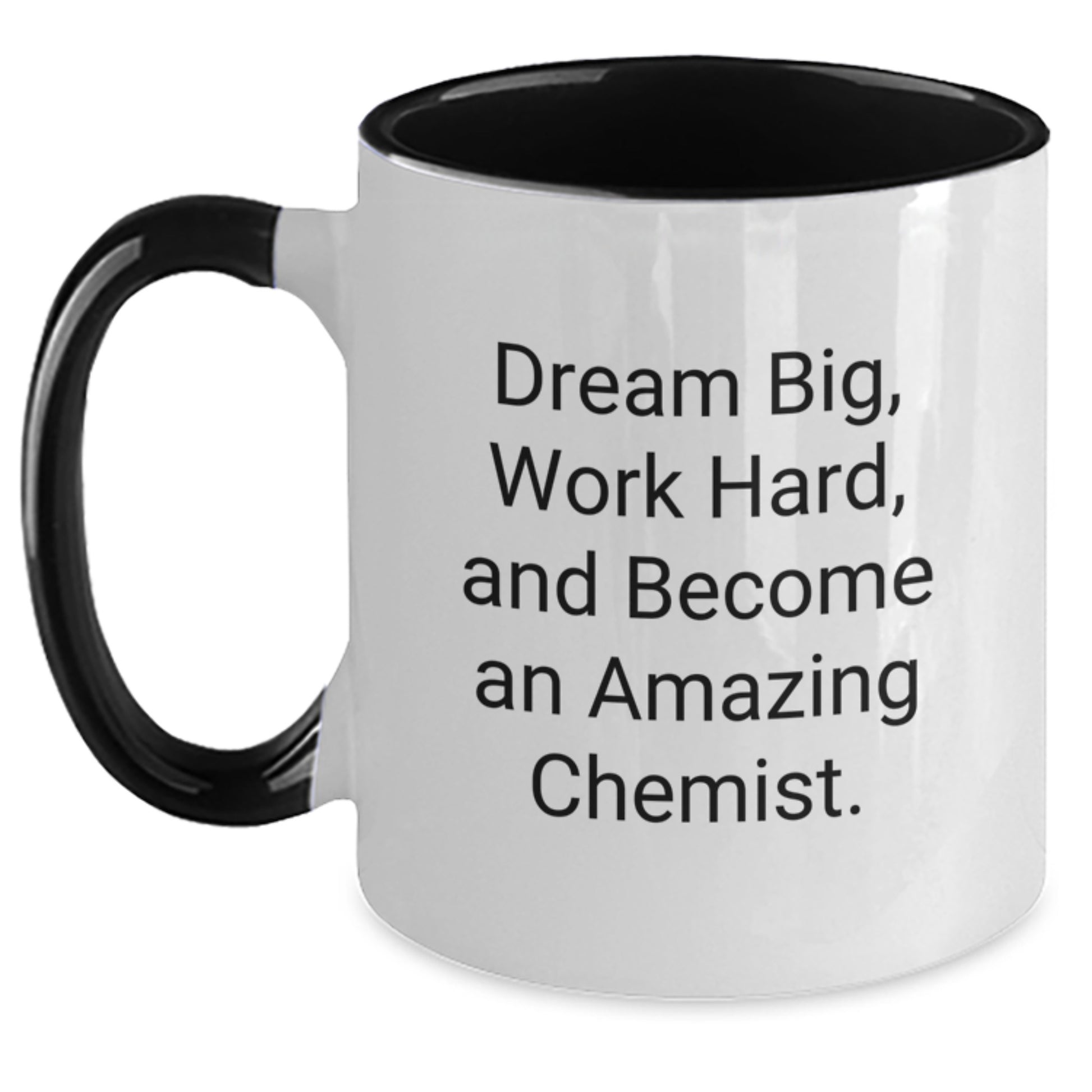 Funny Inspirational Chemist Gifts from Family for Men Two Tone Coffee Mug - Main