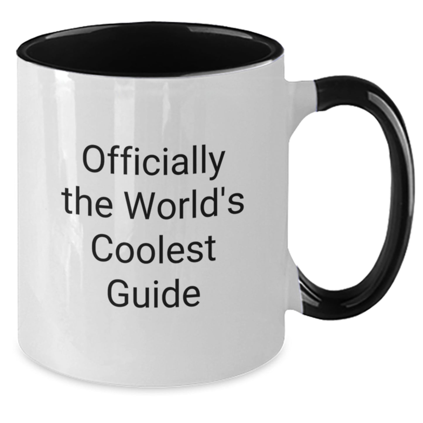Guide Lovers Gifts, Officially The World's Coolest Guide, Funny Two Tone Coffee Mug for Graduation, Gifts from Friends, Family, Coworkers, and Gifts for Guide Enthusiasts - Additional