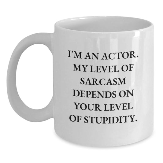 Funny Actor Gifts from Friends for Actor on Christmas Unique Gifts - Main