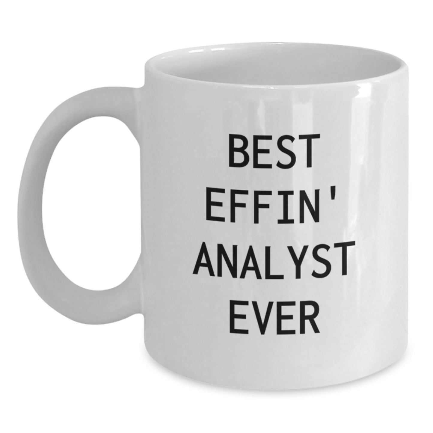 Funny Analyst White Coffee Mugs Gifts for Analyst Friends Christmas Unique Gifts from Men to Women Coworkers - Main