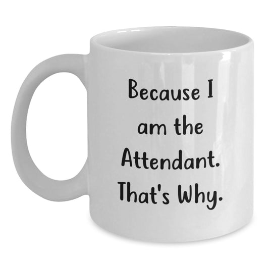 Funny Attendant Gifts from Men to Women Coworkers Christmas Unique Mugs - Main