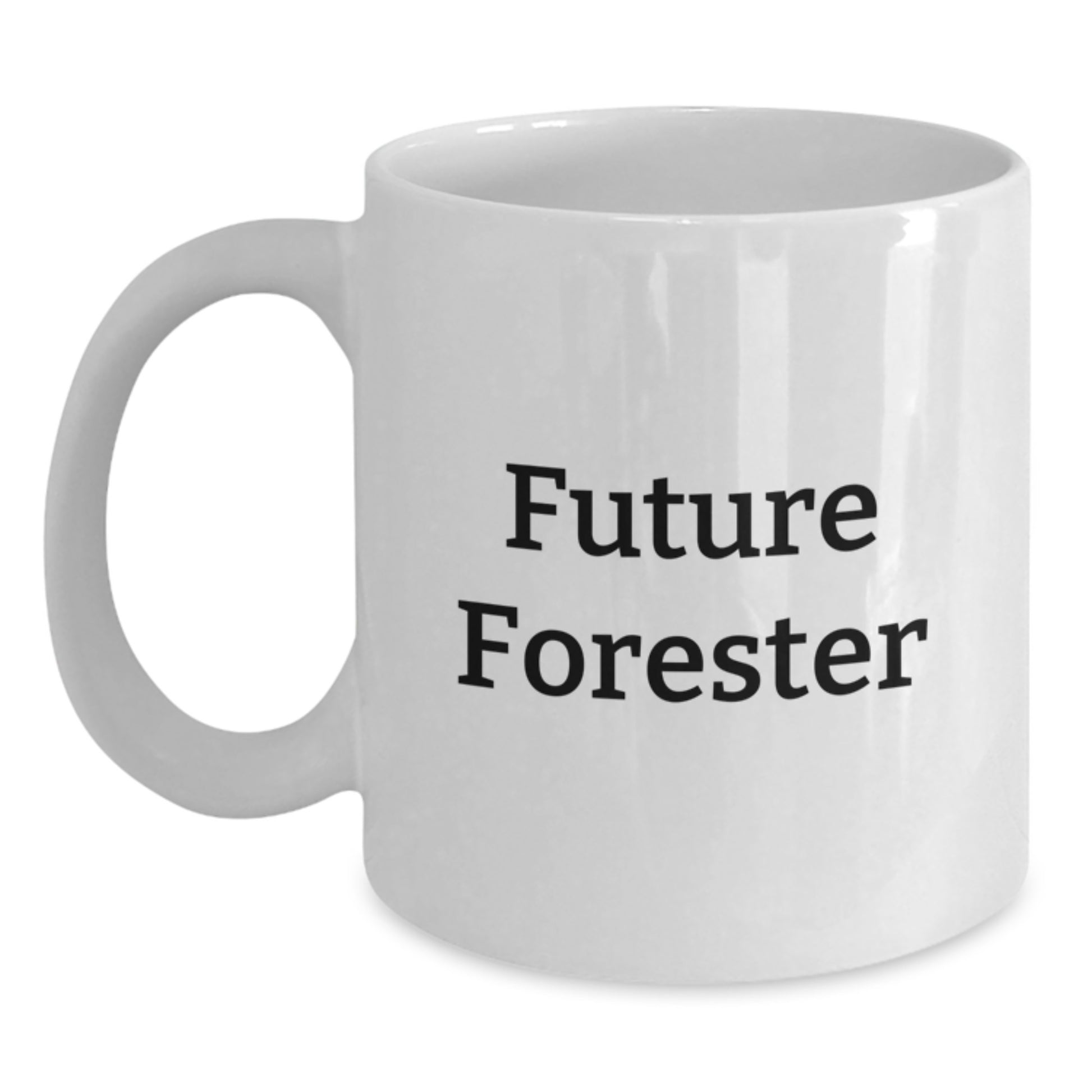 Future Forester Gifts, Funny White Coffee Mug, Perfect for Forester Enthusiasts, Gifts from Family to Future Forester, Forester Christmas Unique Gifts - Main
