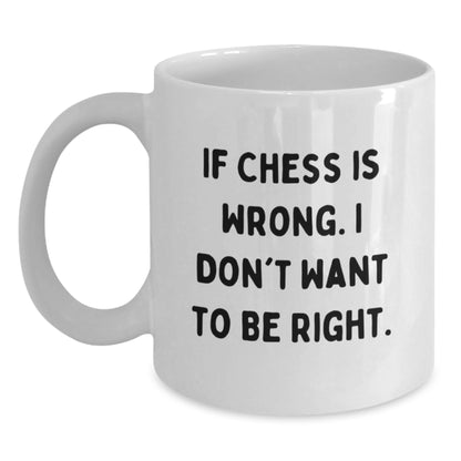 Gifts from Men for Friends - Funny Chess Quotes on White Coffee Mug for Christmas Unique Gifts - Main