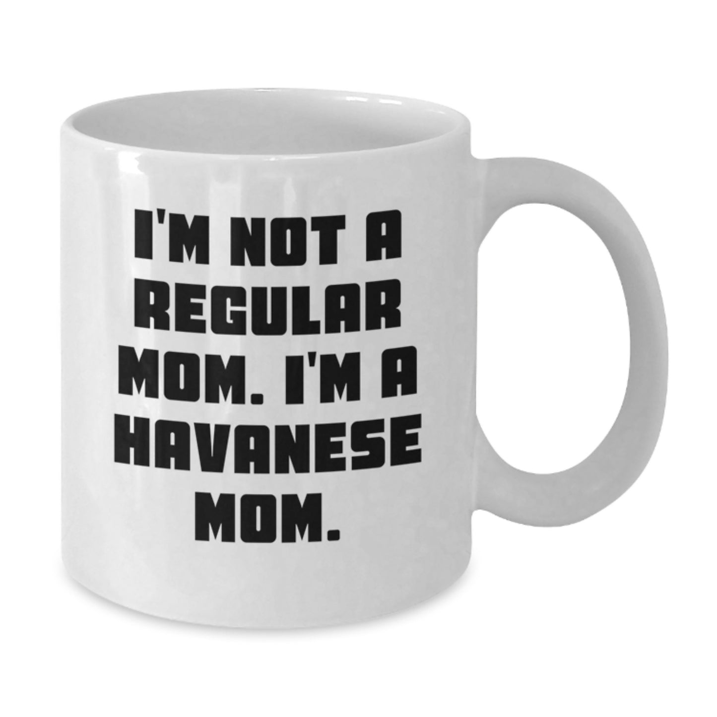 Funny Havanese Dog Mom Gifts from Friends, White Coffee Mug for Havanese Dog Lover, Christmas Unique Present - Additional