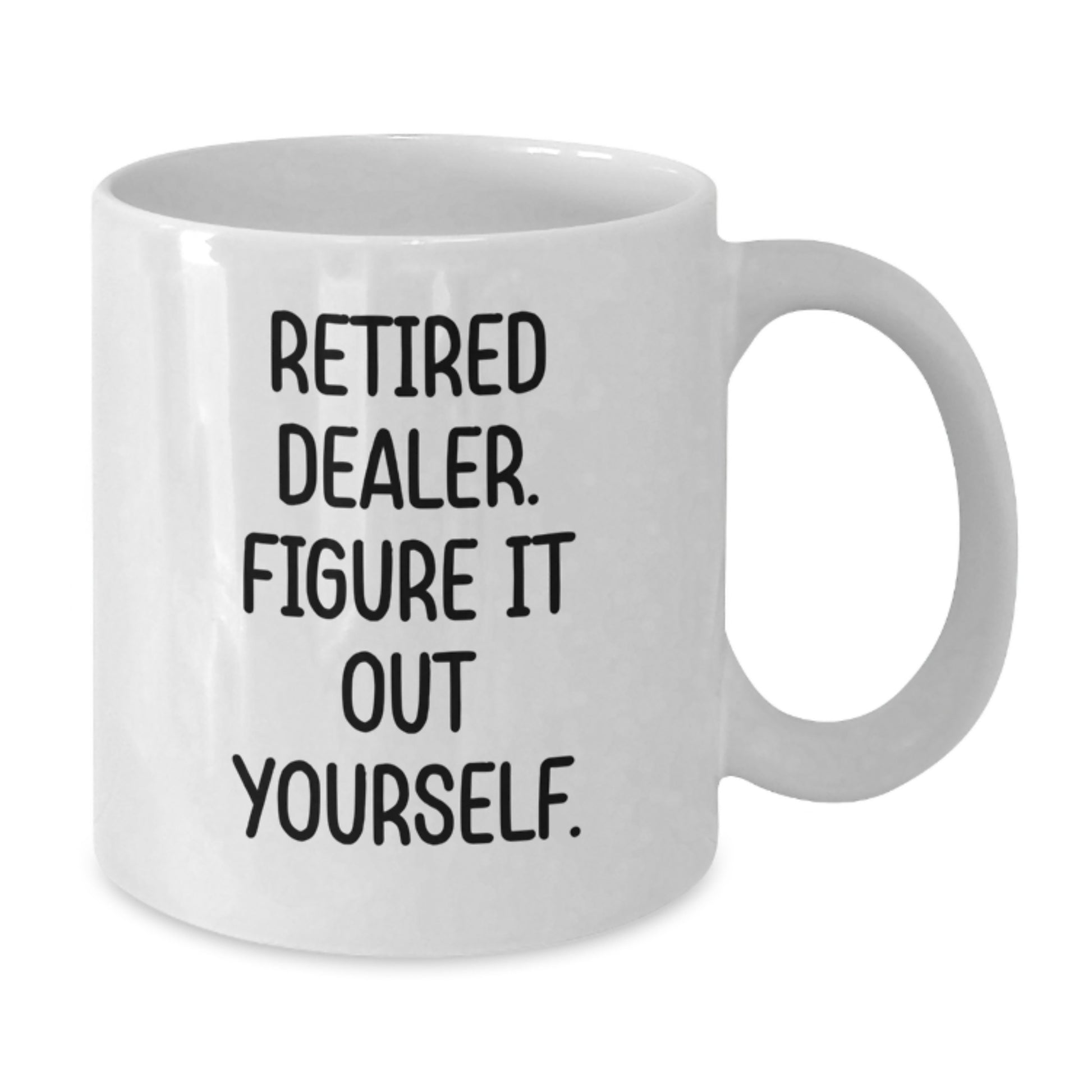 Funny Quote Gifts from Friends for Dealer White Coffee Mugs Christmas Unique Presents - Additional