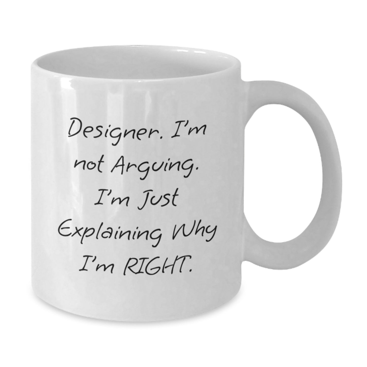 Funny Designer Gifts from Friends and Family for Him or Her, White Coffee Mug Christmas Unique Presents - Additional