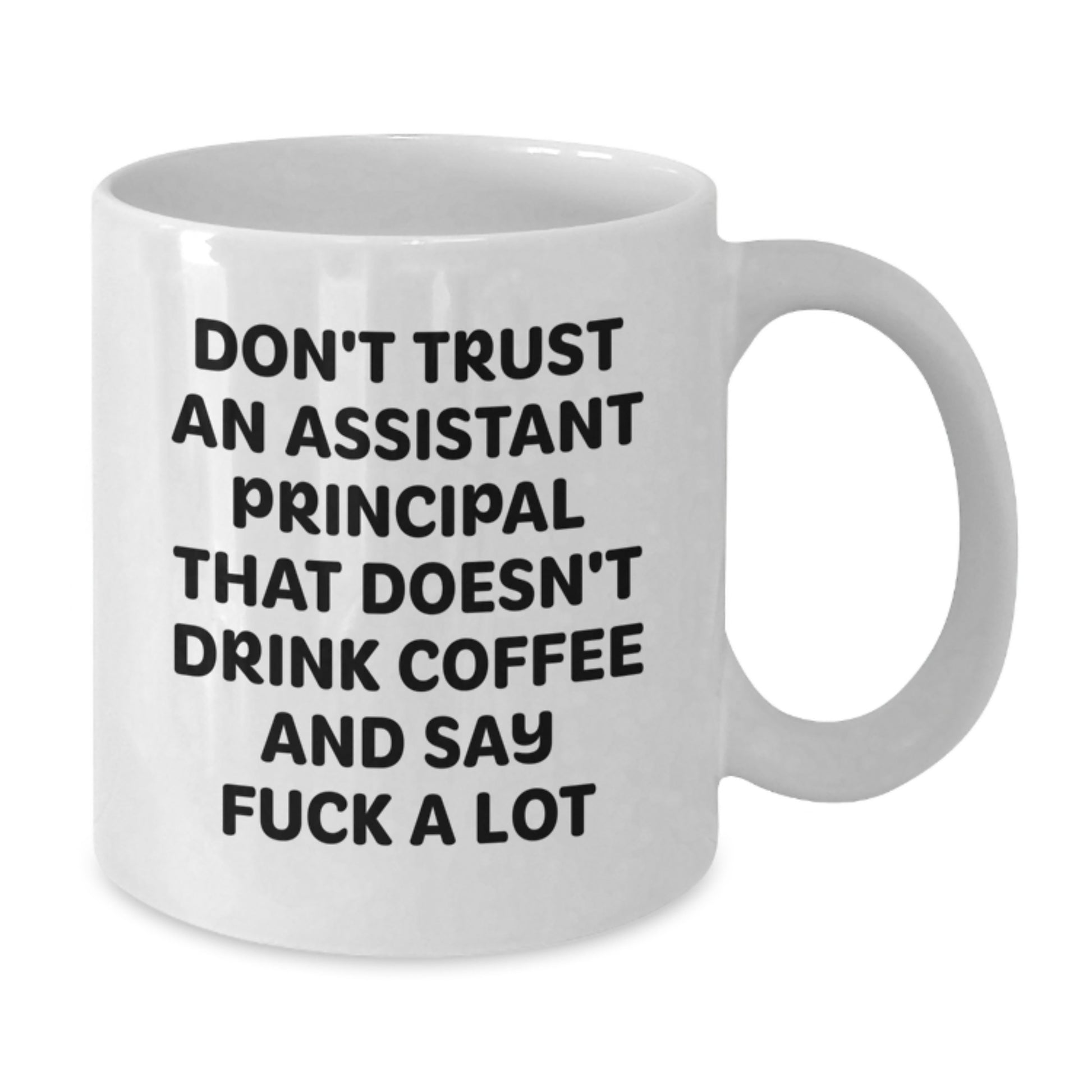 Funny Assistant Principal Gifts for Men Funny Coffee Mug White 11oz 15oz Ceramic Christmas Unique Mugs from Friends - Additional