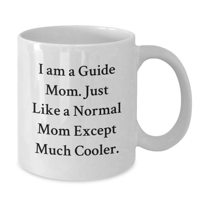 Funny Guide Mom White Coffee Mug Gifts from Friends for Guide Moms - Additional