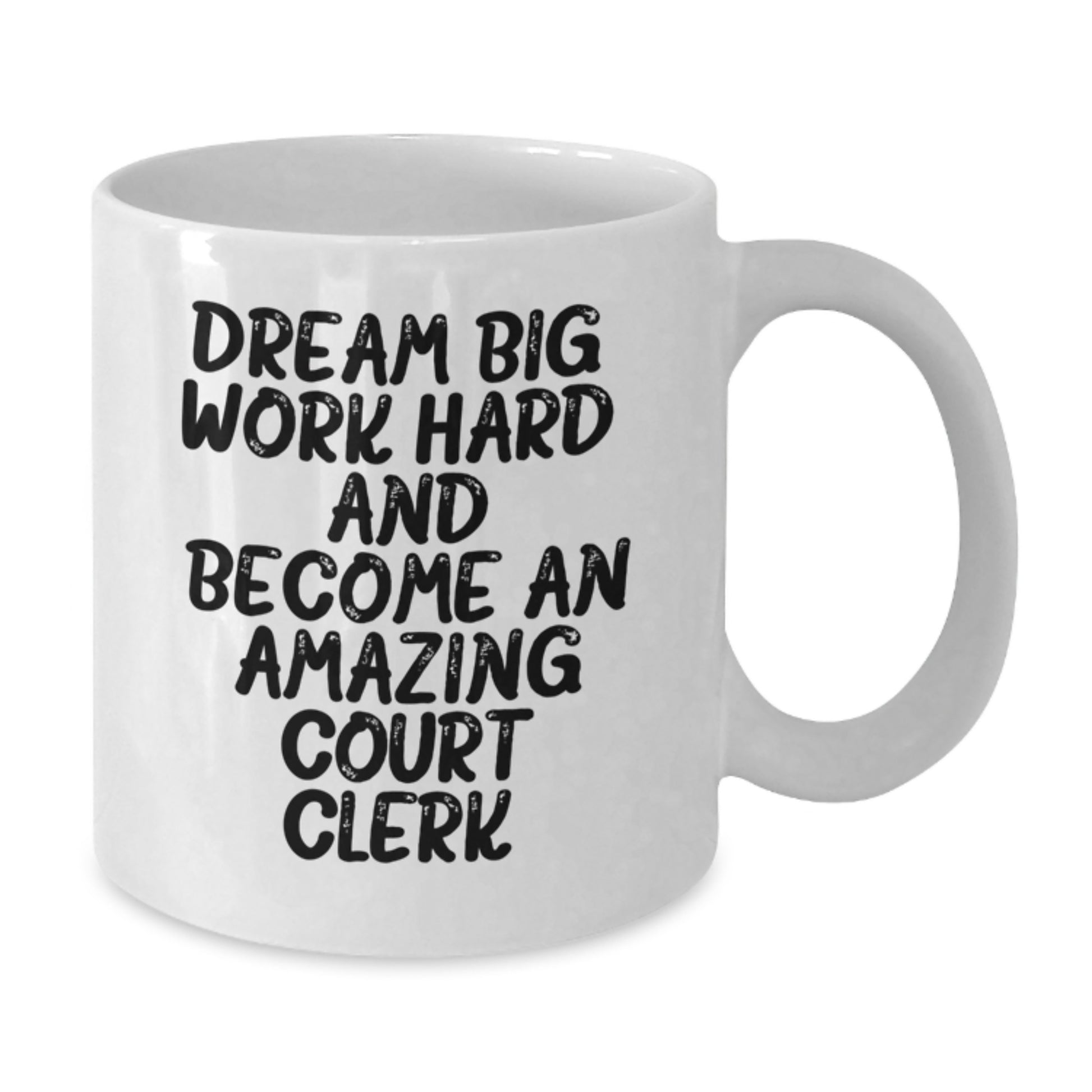 Funny Court Clerk Quote Coffee Mug, Gifts for Court Clerks, Birthday Unique Gifts from Friends to Family - Additional