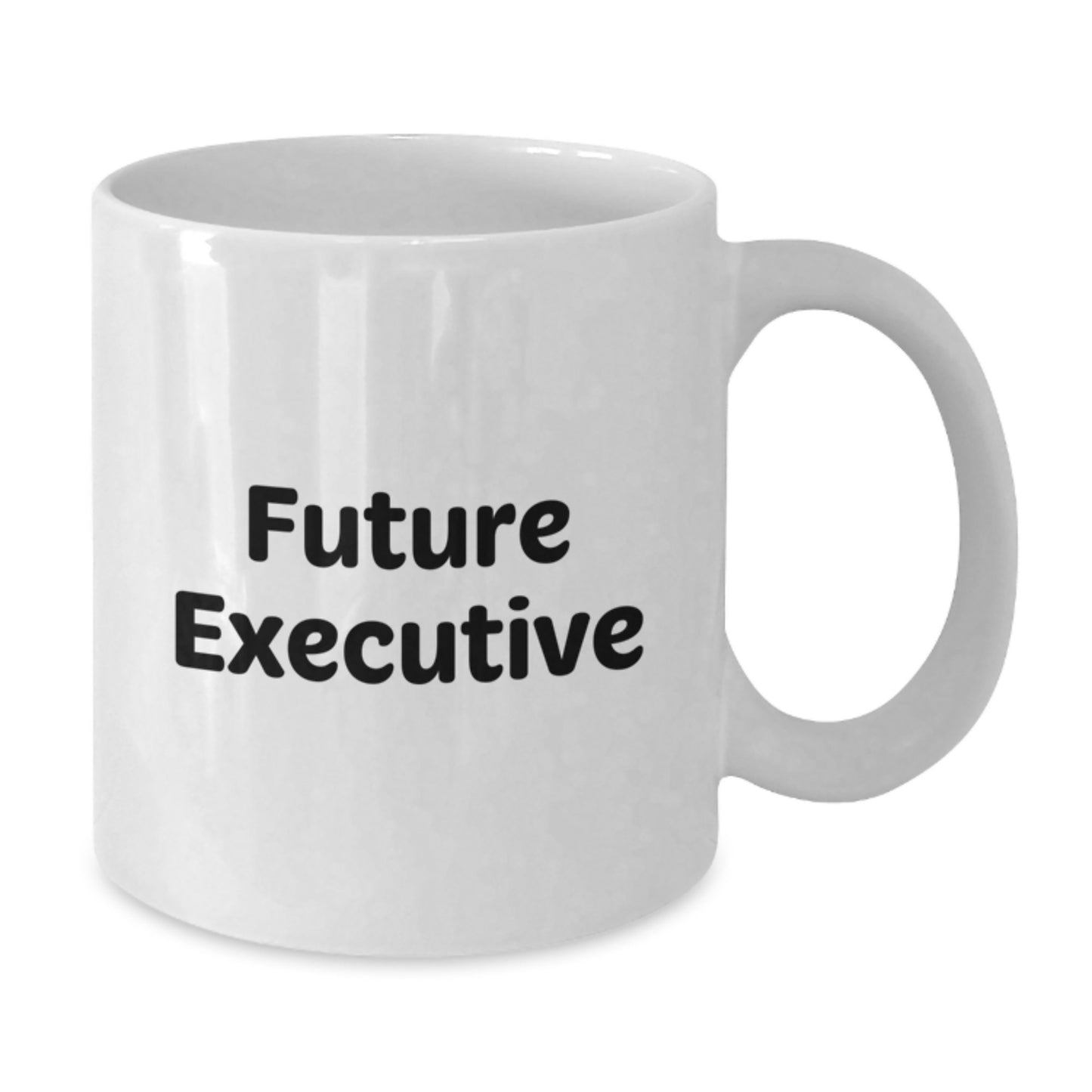 Funny Quote Executive Gifts from Friends for Christmas Unique White Coffee Mugs - Inspirational Future Executive - Additional