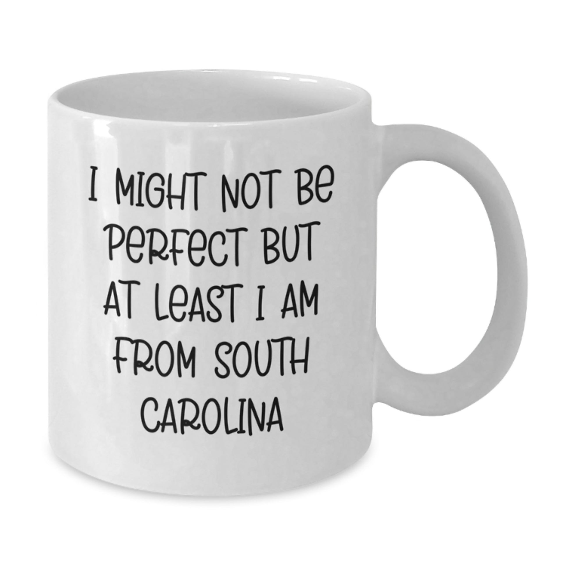 Funny South Carolina Gifts for Men, Women, Friends, and Family - Christmas Unique Gifts from South Carolina - White Coffee Mug - Additional