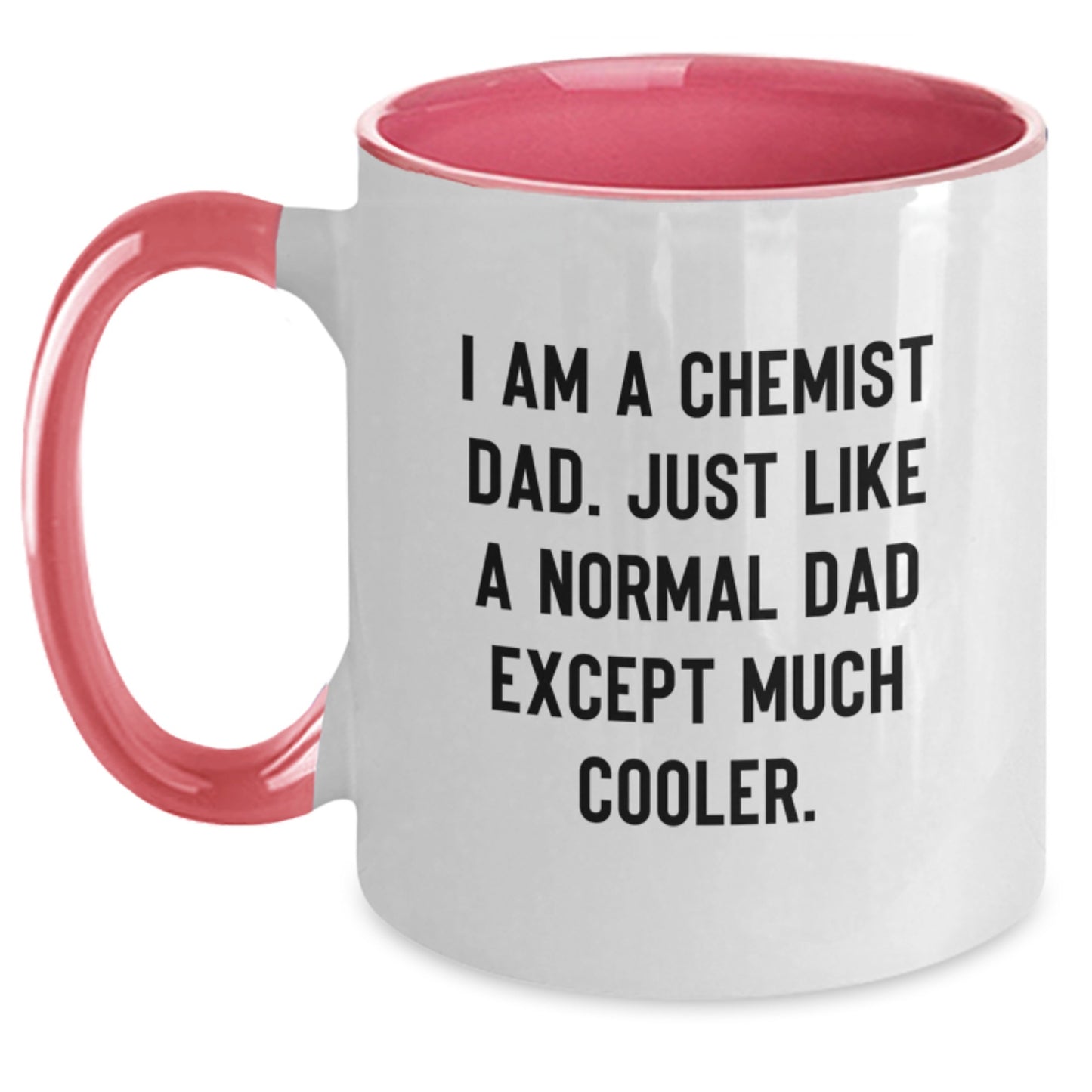 Funny Chemist Two Tone Coffee Mugs Gifts from Dad to Chemist Men on Christmas Unique - Main