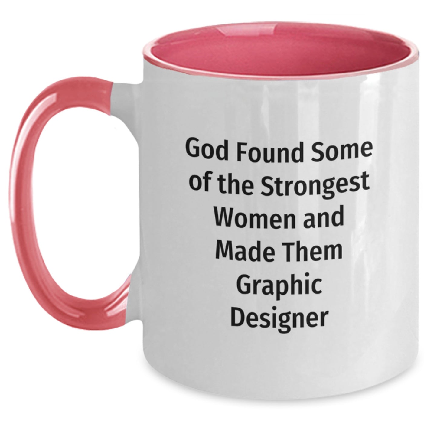 Funny Graphic Designer Gifts from Friends and Family, Best Two Tone Coffee Mug for Her Birthday - Main