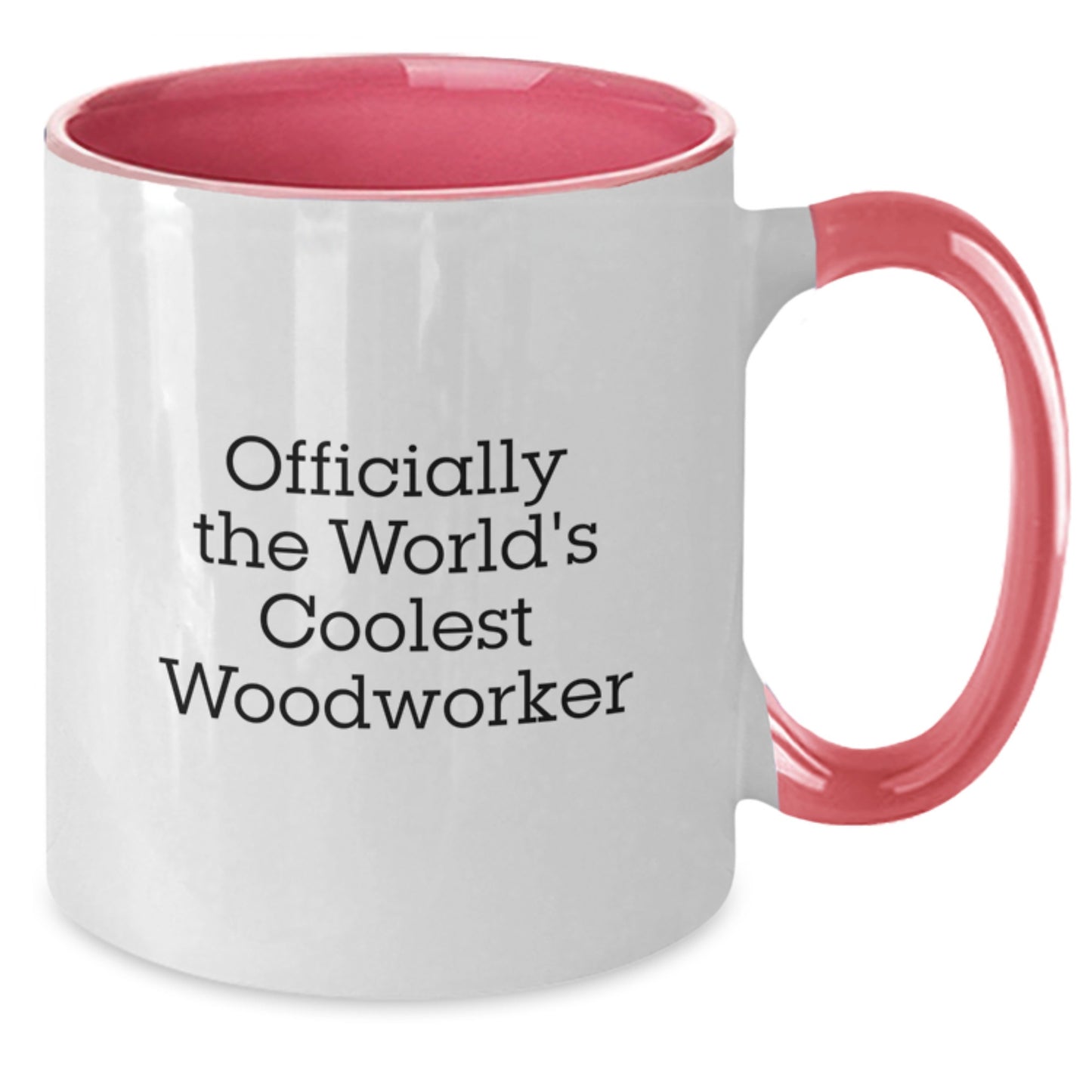 Funny Woodworker Gifts, Two Tone Coffee Mug for Men, Women, Friends, Coworkers, Family - Officially The World's Coolest Woodworker, Graduation Unique Gifts from Men, Women, Friends, Coworkers, Family - Additional
