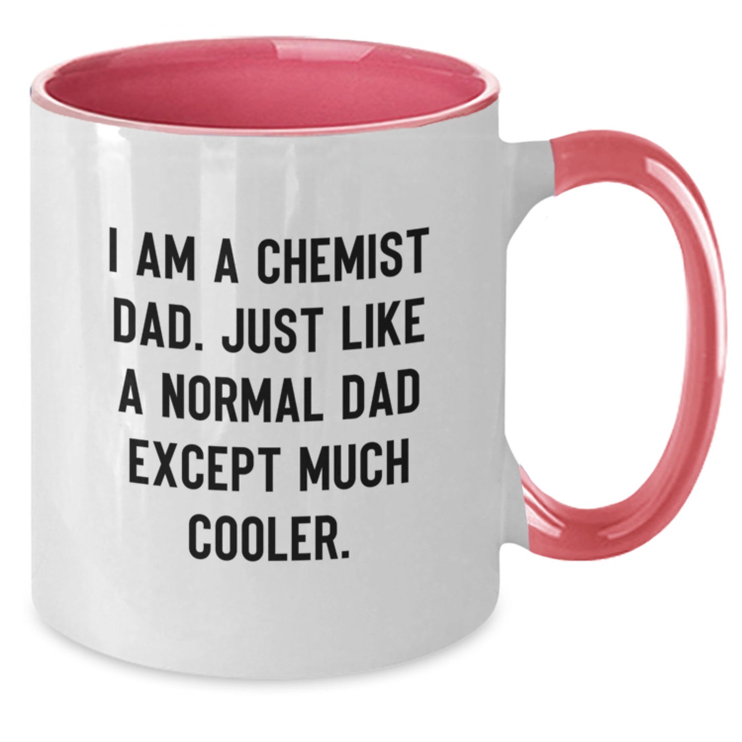 Funny Chemist Two Tone Coffee Mugs Gifts from Dad to Chemist Men on Christmas Unique - Additional
