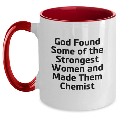 Funny Quirky Chemist Gifts from Men Women Friends Family - Two Tone Coffee Mug for Chemist Men Women Friends Family - Christmas Unique Presents - Main