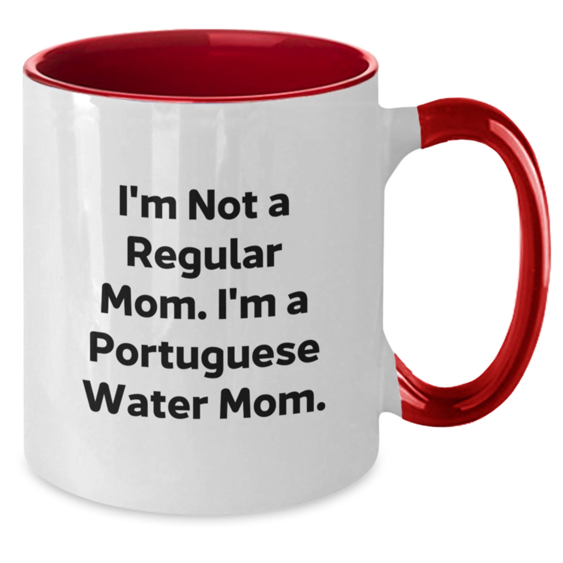 Funny Portuguese Water Dog Gifts for Men, Women, Family - Portuguese Water Dog Two Tone Coffee Mug for Christmas Unique Presents - Additional