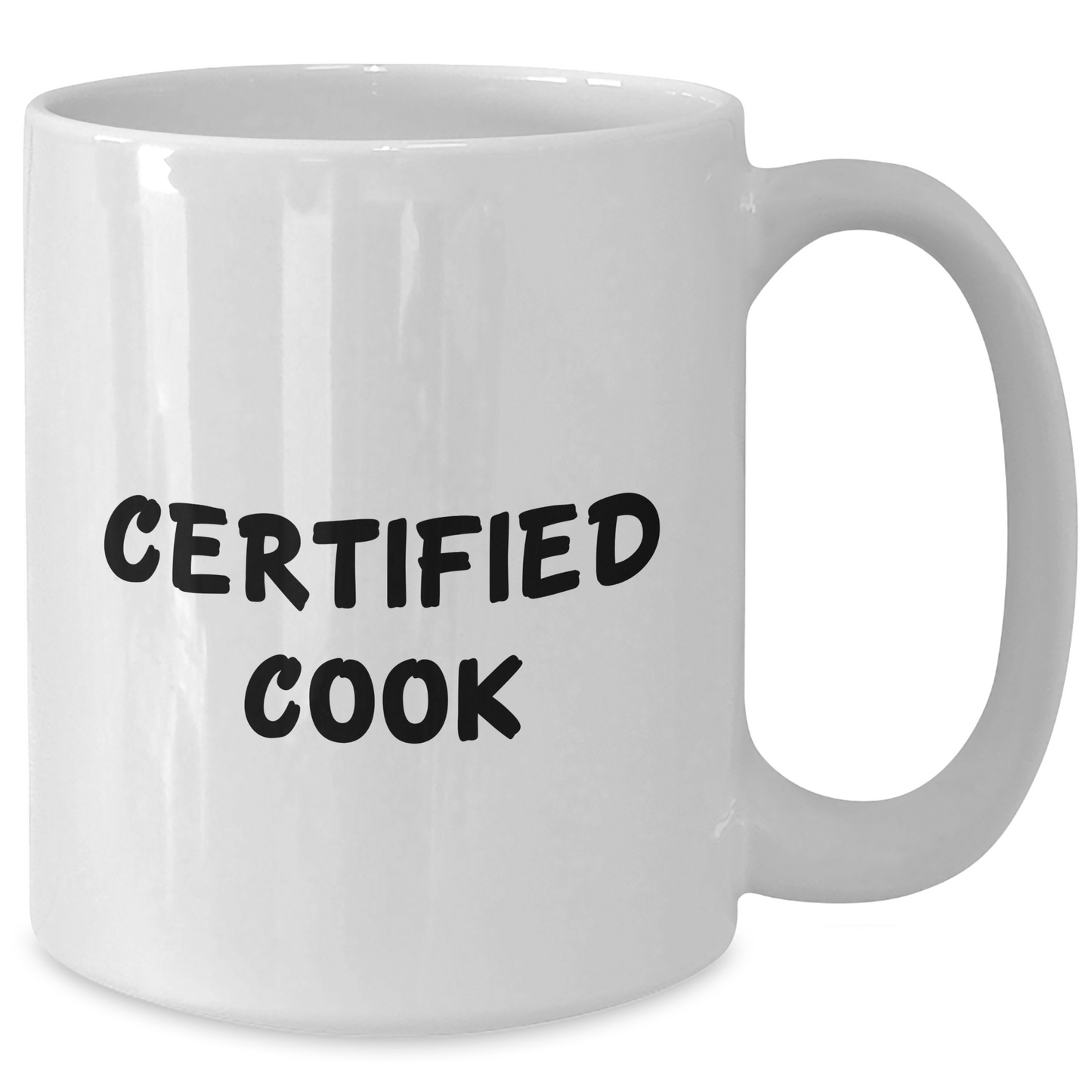 Funny Cook Gifts from Men to Cooks on Father's Day, White Coffee Mug, 11oz or 15oz Capacity, Ceramic, Microwave, and Dishwasher Safe - Additional