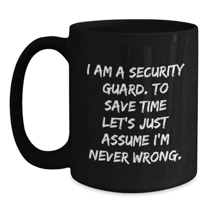Funny Security Guard Christmas Unique Gifts from Friends for Security Guard - Main