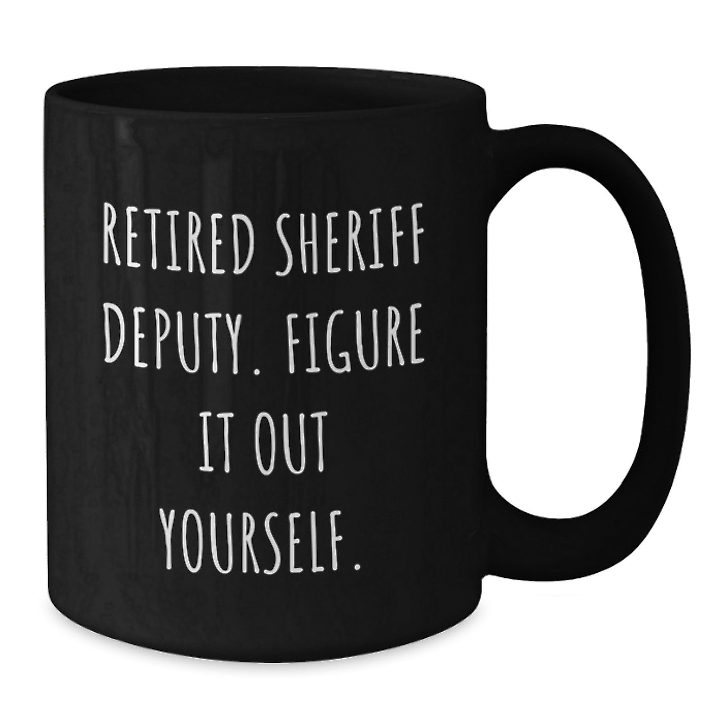 Funny Sheriff Deputy Gifts from Men, Unique Christmas Unique Gifts for Sheriff Deputy Friends - Additional