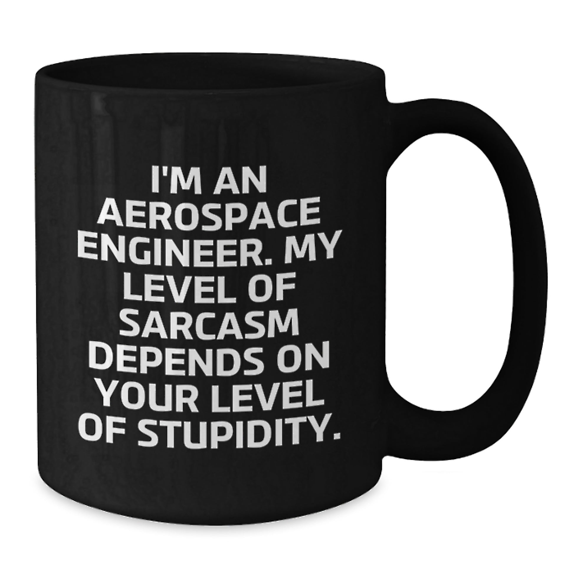 Funny Gifts for Aerospace Engineers, Unique Black Coffee Mugs, Sarcastic Christmas Memorable Presents from Friends and Family - Additional