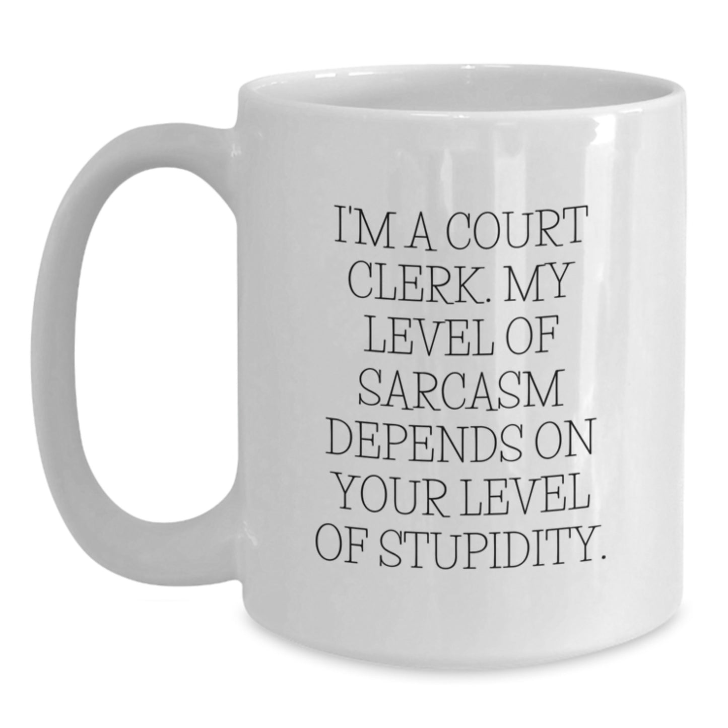 Funny Court Clerk Christmas Unique Gifts for Men Women Friends Family - Main