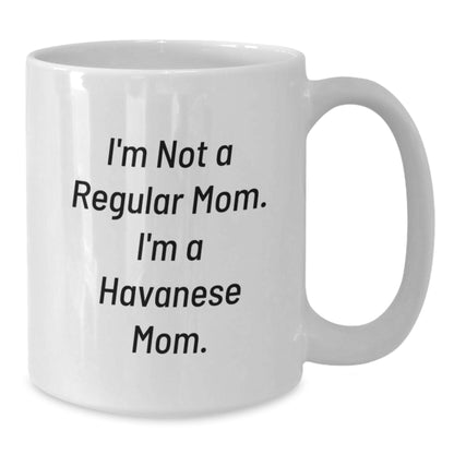 Funny Havanese Dog Gifts for Mom, White Coffee Mugs from Friends and Family, Christmas Unique Presents - Additional