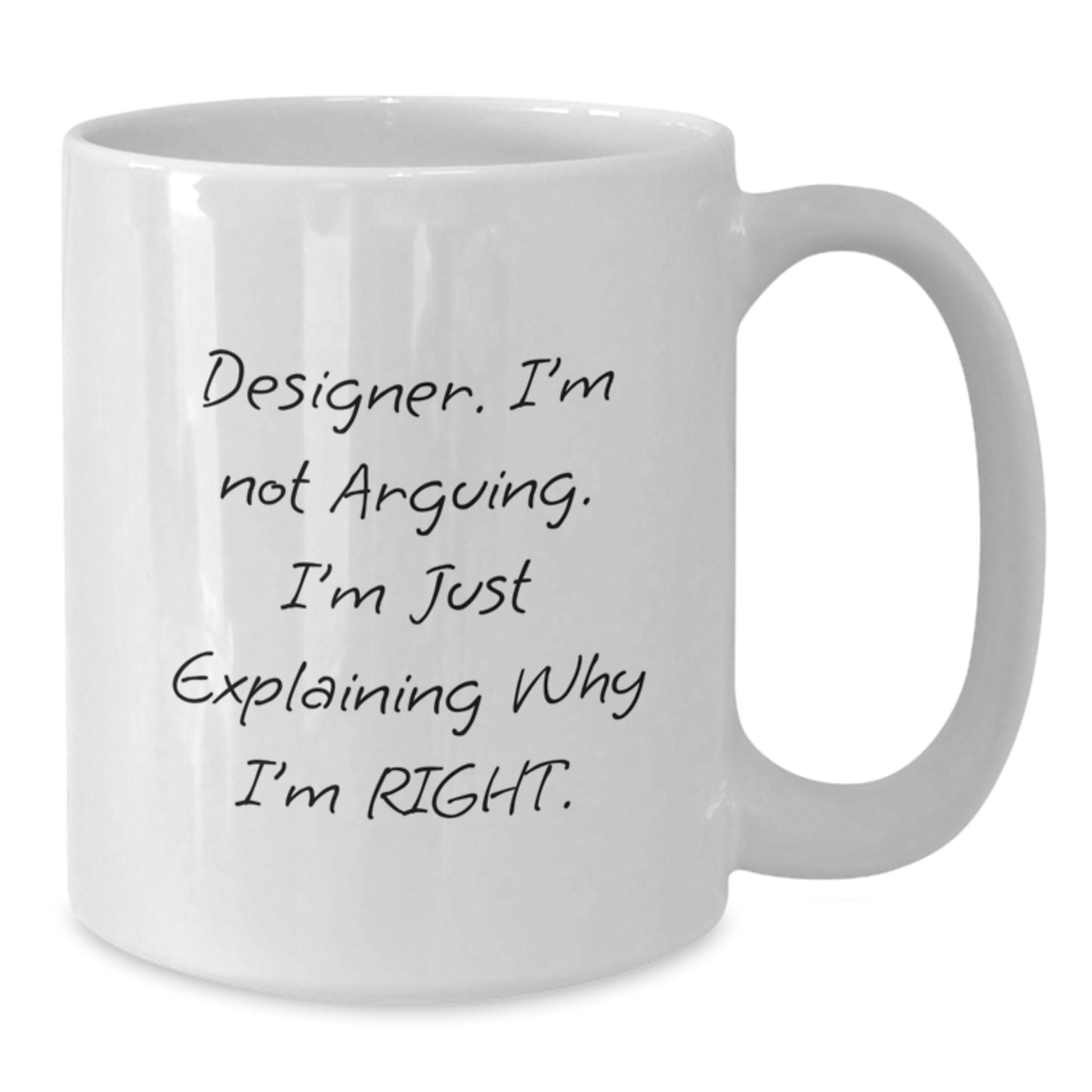 Funny Designer Gifts from Friends and Family for Him or Her, White Coffee Mug Christmas Unique Presents - Additional