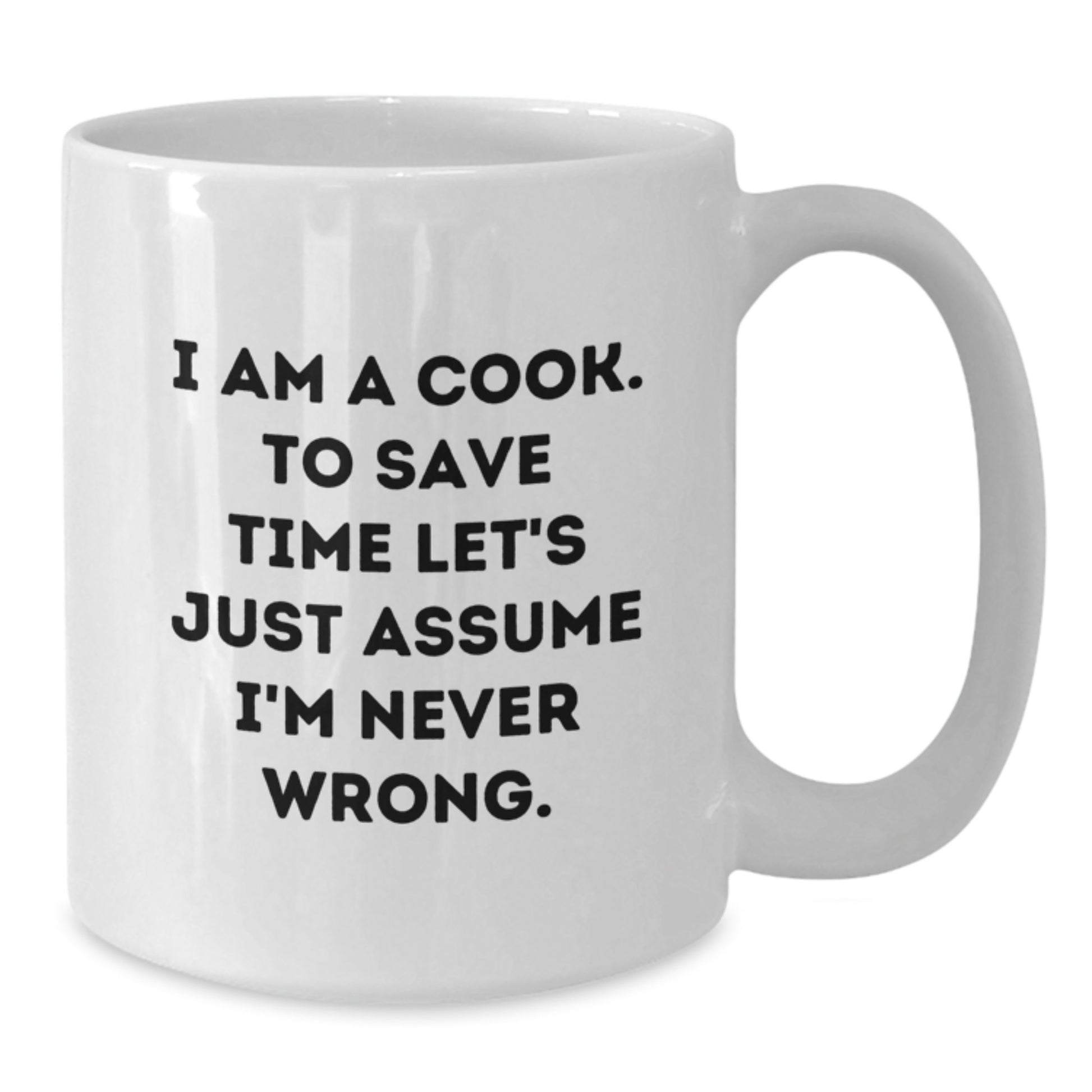 Funny White Coffee Mug Gifts for Cooks from Friends, Perfectly Insulting White Coffee Mug, Christmas Unique Gifts for Men or Women - Additional