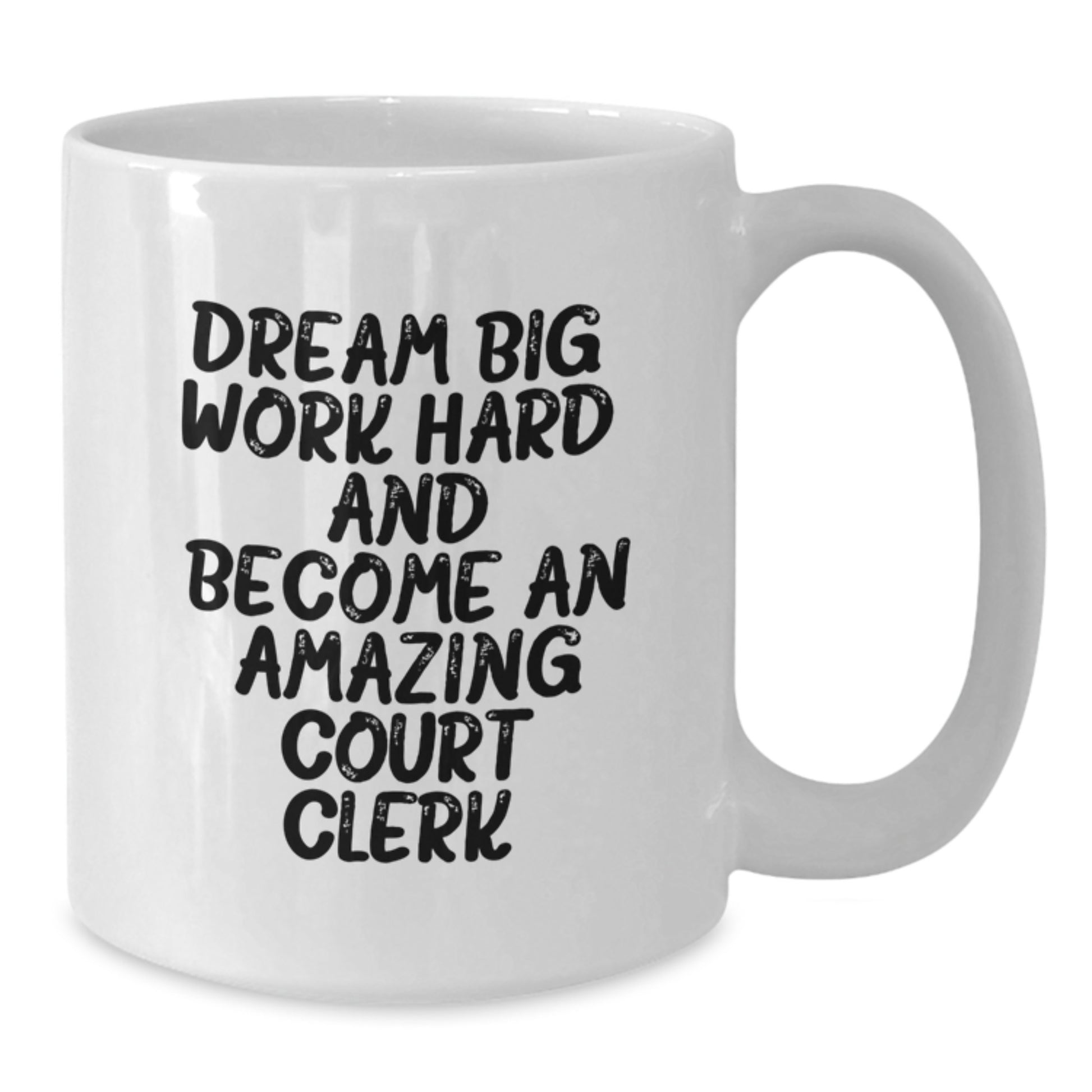 Funny Court Clerk Quote Coffee Mug, Gifts for Court Clerks, Birthday Unique Gifts from Friends to Family - Additional