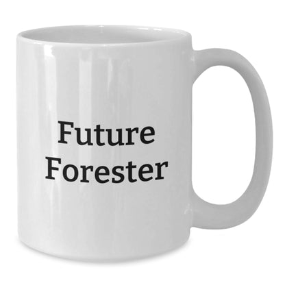 Future Forester Gifts, Funny White Coffee Mug, Perfect for Forester Enthusiasts, Gifts from Family to Future Forester, Forester Christmas Unique Gifts - Additional