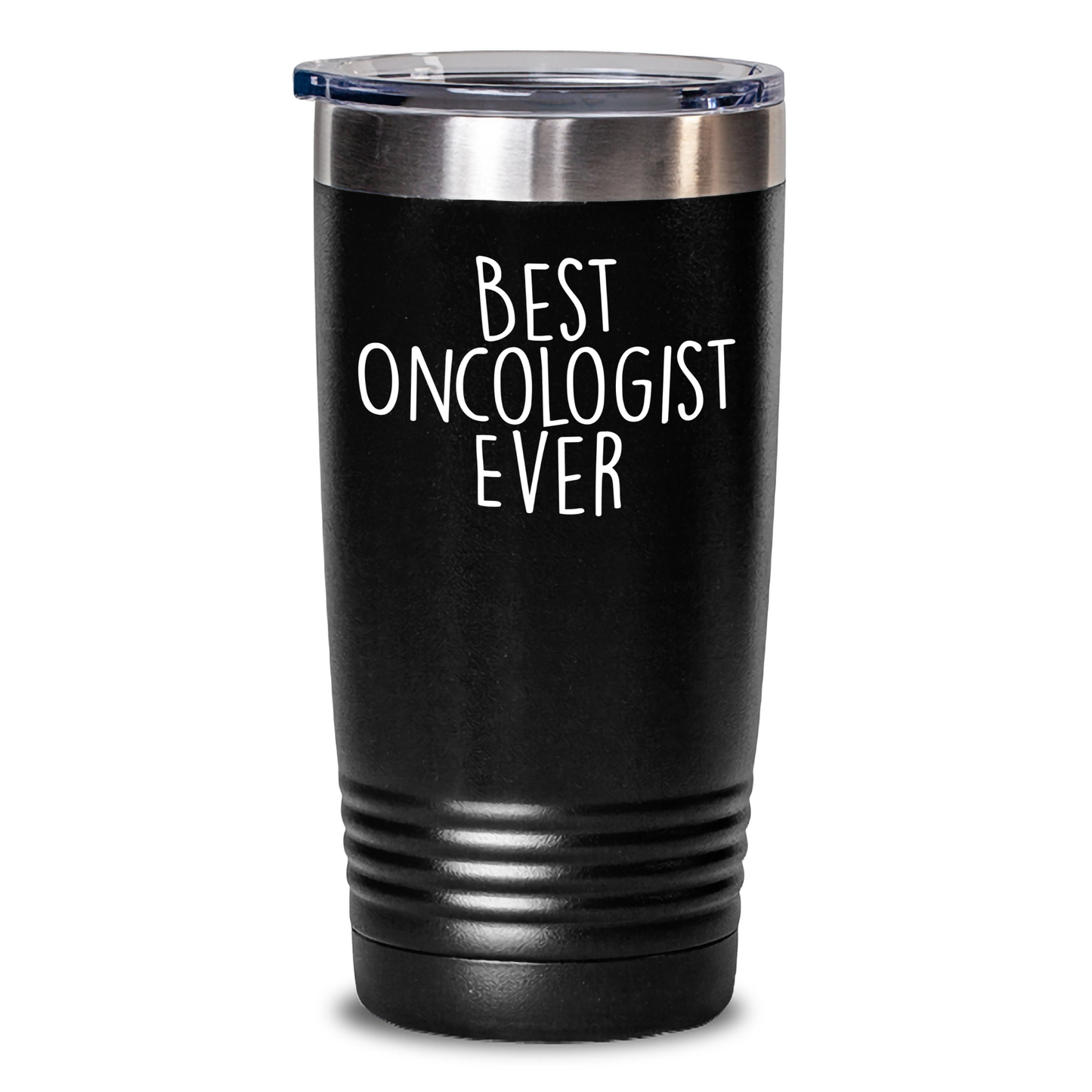 Funny Oncologist Gifts from Women - Best Oncologist Ever Quote Tumbler, 20oz or 30oz Stainless Steel Vacuum Insulated Tumbler for Mother's Day - Main