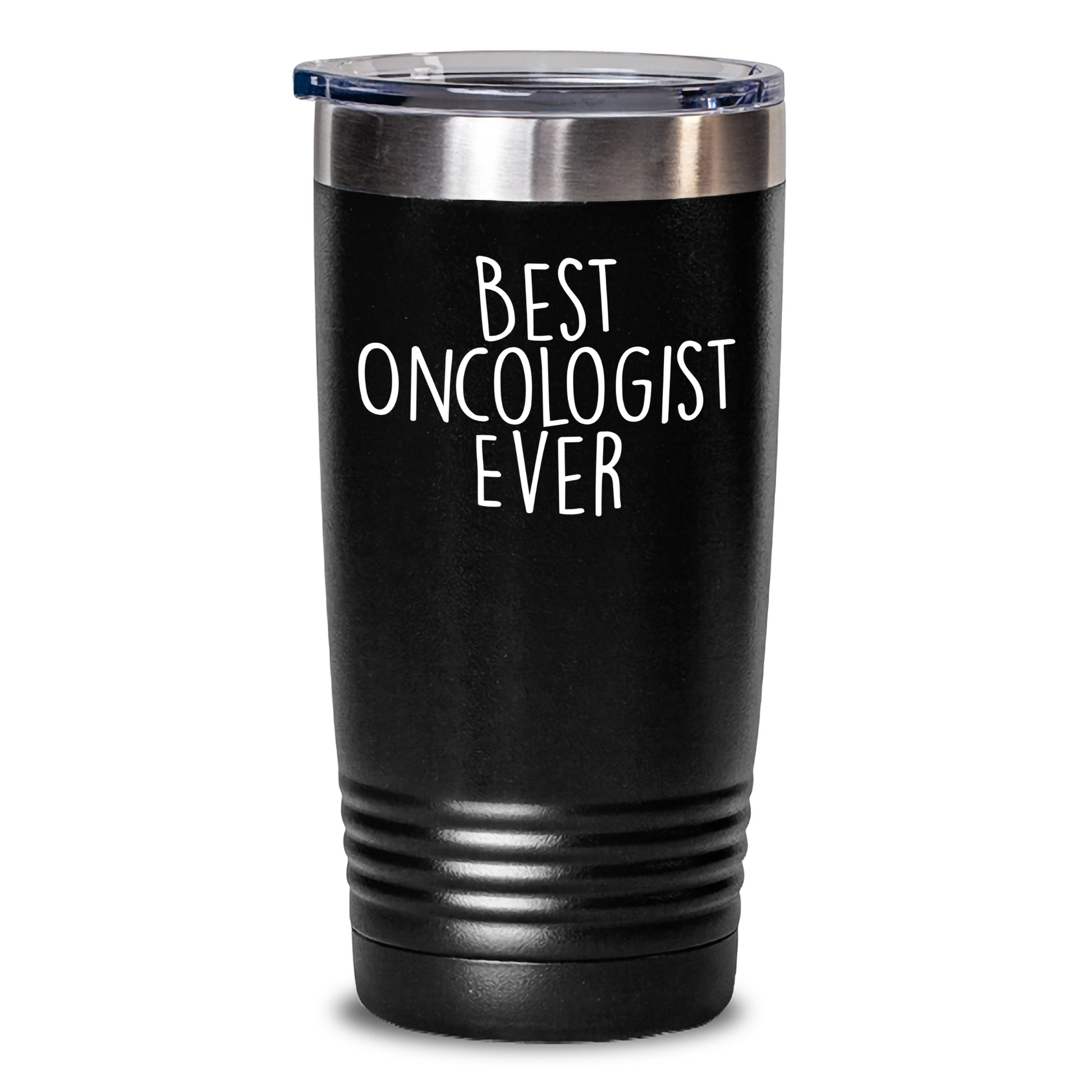 Funny Oncologist Gifts from Women - Best Oncologist Ever Quote Tumbler, 20oz or 30oz Stainless Steel Vacuum Insulated Tumbler for Mother's Day - Main