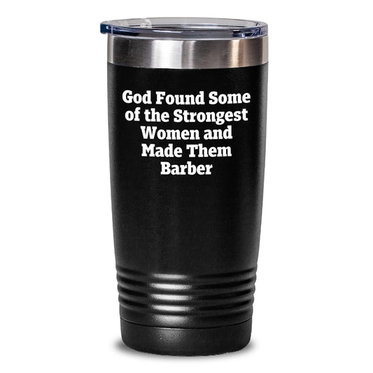 Funny Barber Gifts for Men, Unique Christmas Unique Gifts from Friends to Barber, Funny 20oz/30oz Tumbler with Inspirational Quote - Main