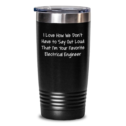 Funny Electrical Engineer Gifts for Men, Unique Tumbler from Friends to Favorite Electrical Engineer, Christmas Unique Gifts - Main
