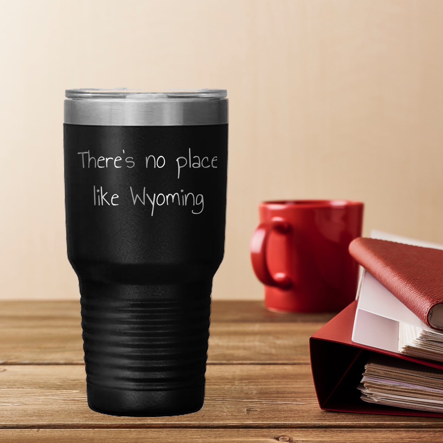 Wyoming Lovers Tumbler 'There's No Place Like Wyoming'  Unique Gifts - Mallard Moon Gift Shop