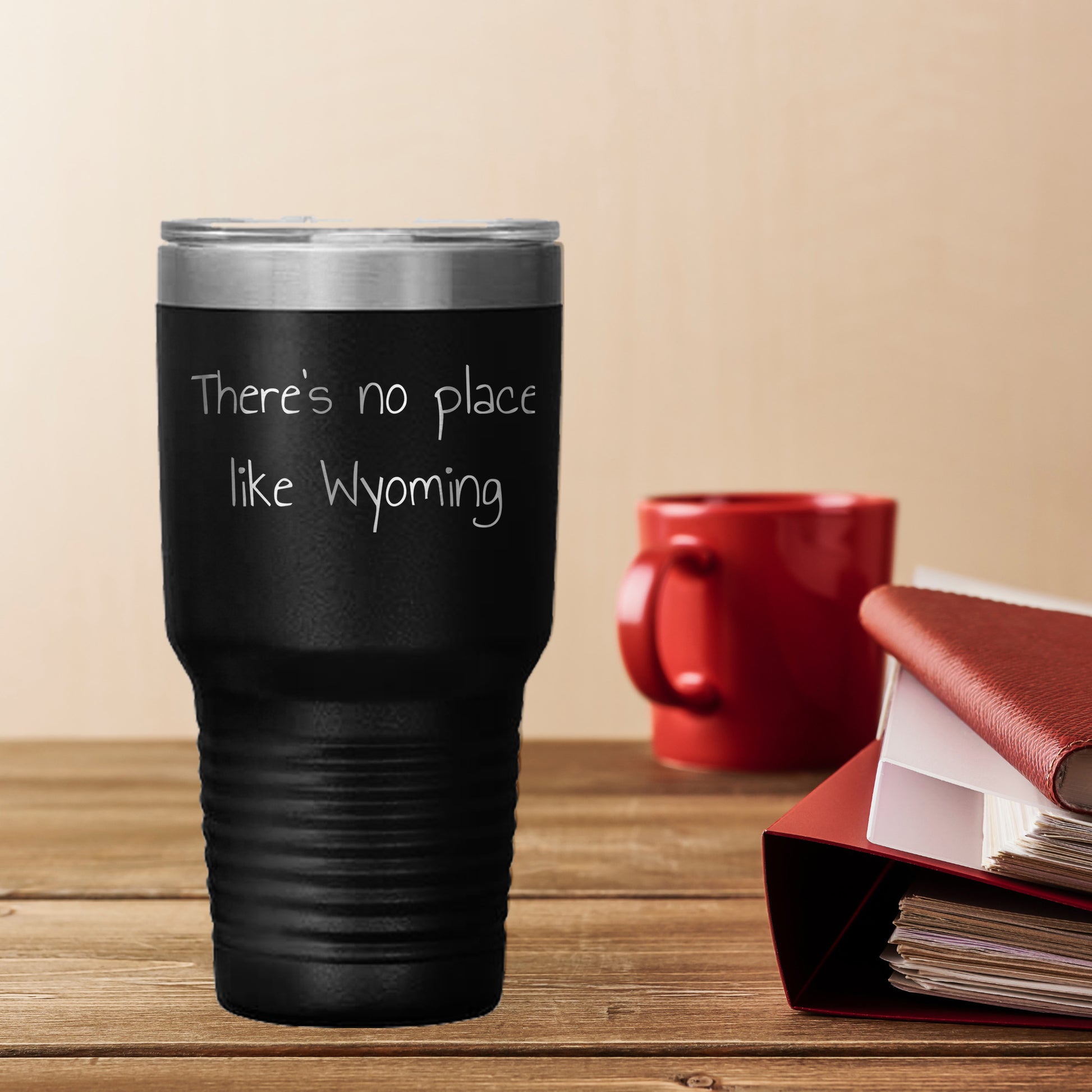 Wyoming Lovers Tumbler 'There's No Place Like Wyoming'  Unique Gifts - Mallard Moon Gift Shop