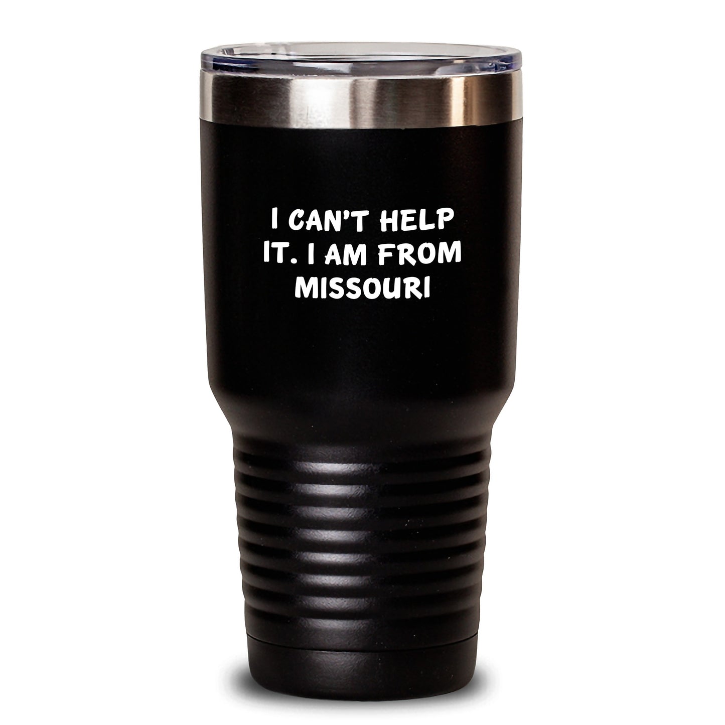 Funny Missouri Gifts from Friends for Women, Tumblers with Inspirational Quote - I Can't Help It I Am From Missouri Christmas Unique Gift - Main