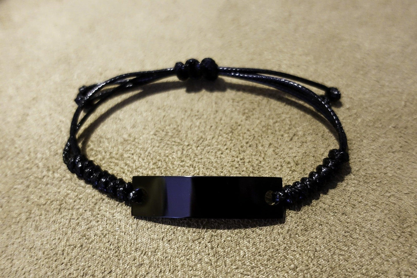 Stepbrother Black Rope Bracelet Gifts, To My Stepbrother You are braver than you believe, stronger than you seem, Inspirational Gifts For Stepbrother Engraved, Birthday, Christmas Gifts For Stepbrother Men Women - Mallard Moon Gift Shop