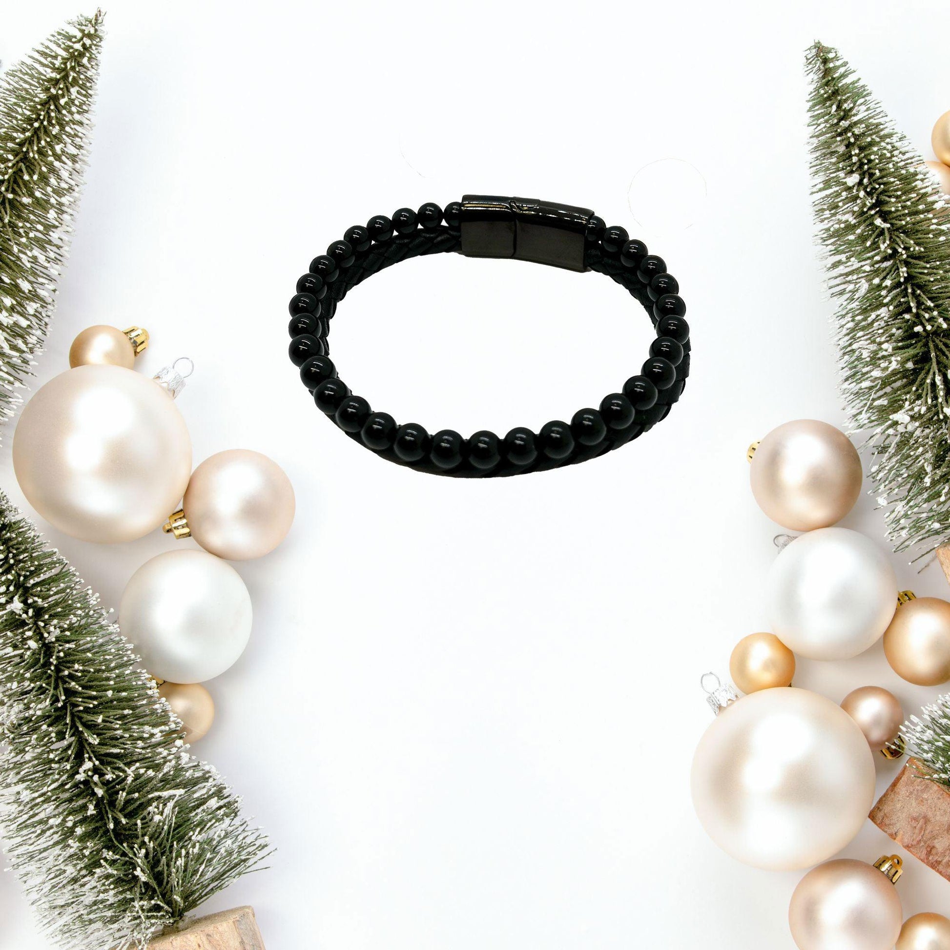 Aunt Christmas Perfect Gifts, Aunt Stone Leather Bracelets, Motivational Aunt Message Card Gifts, Birthday Gifts For Aunt, To My Aunt Life is learning to dance in the rain, finding good in each day. I'm always with you - Mallard Moon Gift Shop