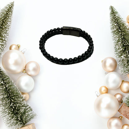 Aunt Christmas Perfect Gifts, Aunt Stone Leather Bracelets, Motivational Aunt Message Card Gifts, Birthday Gifts For Aunt, To My Aunt Life is learning to dance in the rain, finding good in each day. I'm always with you - Mallard Moon Gift Shop