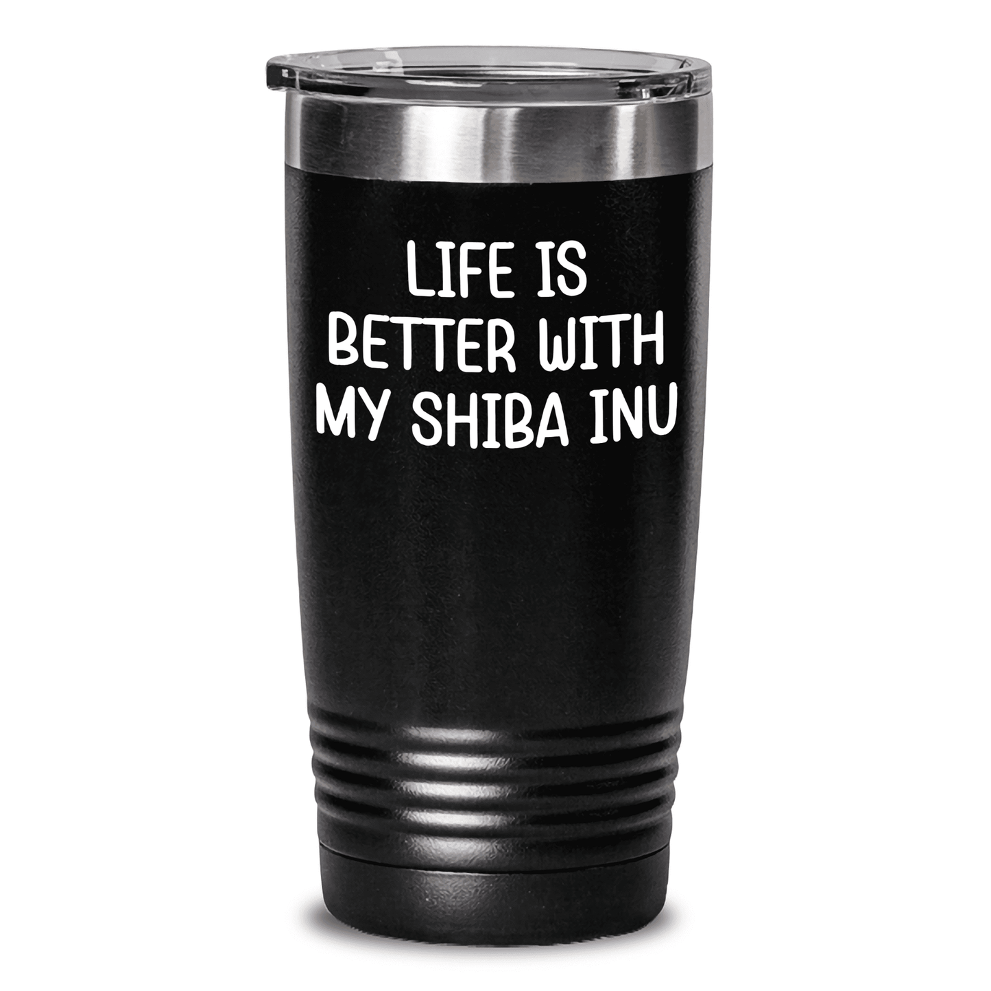 Life Is Better with My Shiba Inu Gifts from Mom for Mother's Day 20oz Tumbler - Mallard Moon Gift Shop