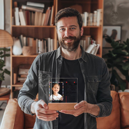 First Day of School Personalized Photo Acrylic Keepsake Plaque - Mallard Moon Gift Shop