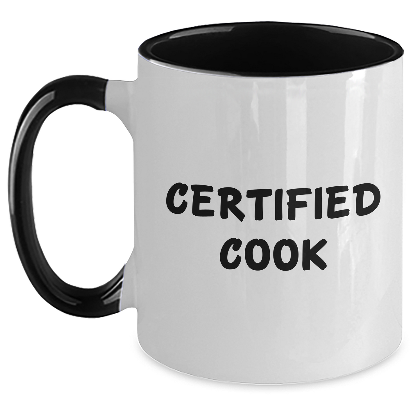 Funny Cooking Quotes, Gifts from Family to Cook, Unique Two Tone Coffee Mug for Men on Father's Day - Main