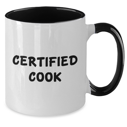 Funny Cooking Quotes, Gifts from Family to Cook, Unique Two Tone Coffee Mug for Men on Father's Day - Additional