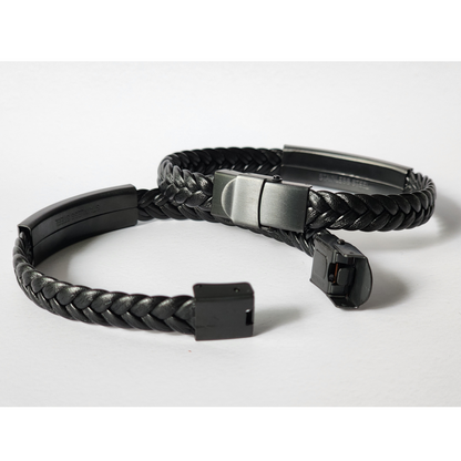 Braided Bullmastiff Dog Bracelet – “All I Care About Is My Bullmastiff Dog & Maybe Three People” – Interwoven Adjustable Cord Design – view 5