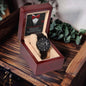 Best Man Wedding Proposal - Do You Want the Job - Black Chronograph Watch - Mallard Moon Gift Shop