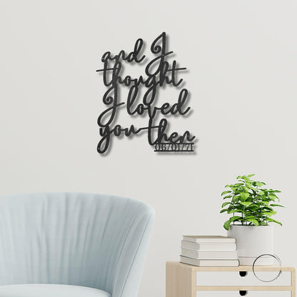 Ever Growing Love Custom Indoor Outdoor Steel Wall Sign - Mallard Moon Gift Shop