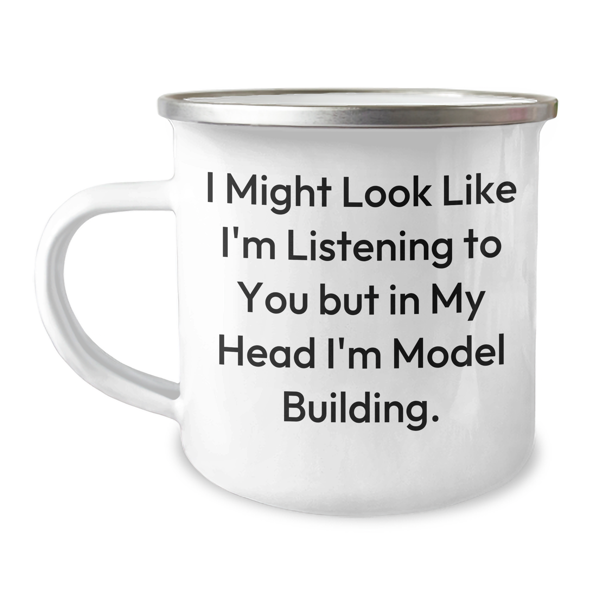 Model Building Fun Gifts from Friends, Funny Camping Mug for Dad's Model Building Hobby, Gifts for Husband or Father's Day Unique - Image 1