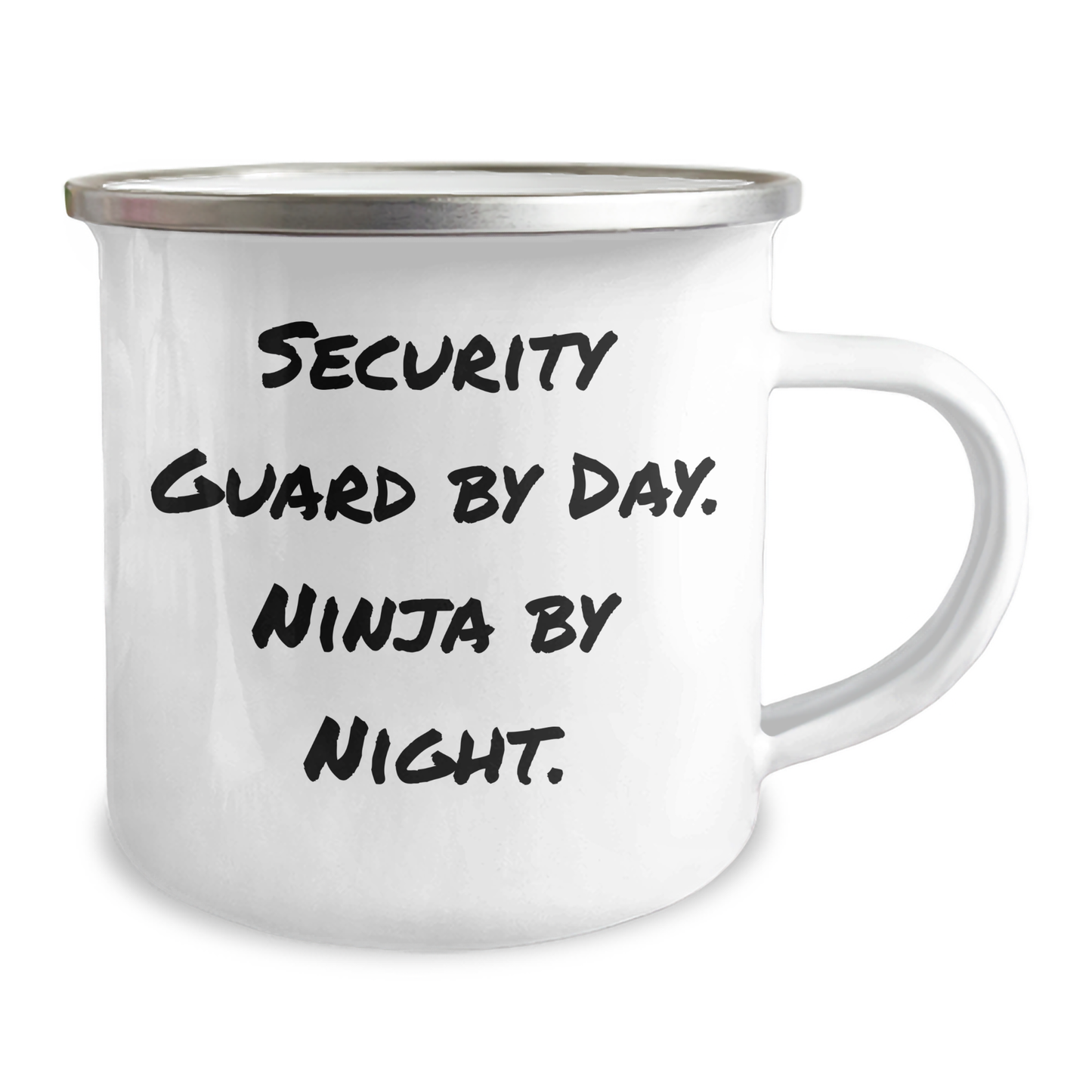 Security Guard Gifts from Friends, Funny Camping Mug for Security Guard by Day, Ninja by Night, Graduation Unique Gifts - Image 2